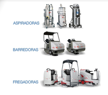 renta de barredora fregadoras y aspiradoras industrial en Perú